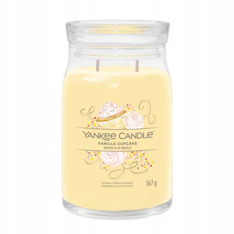 

Vanilla Cupcake Yankee Candle duża świeca