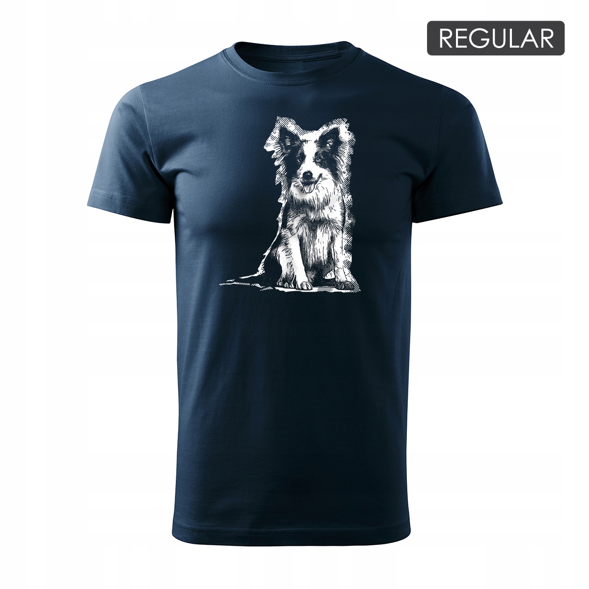 

Koszulka z psem pies Border Collie