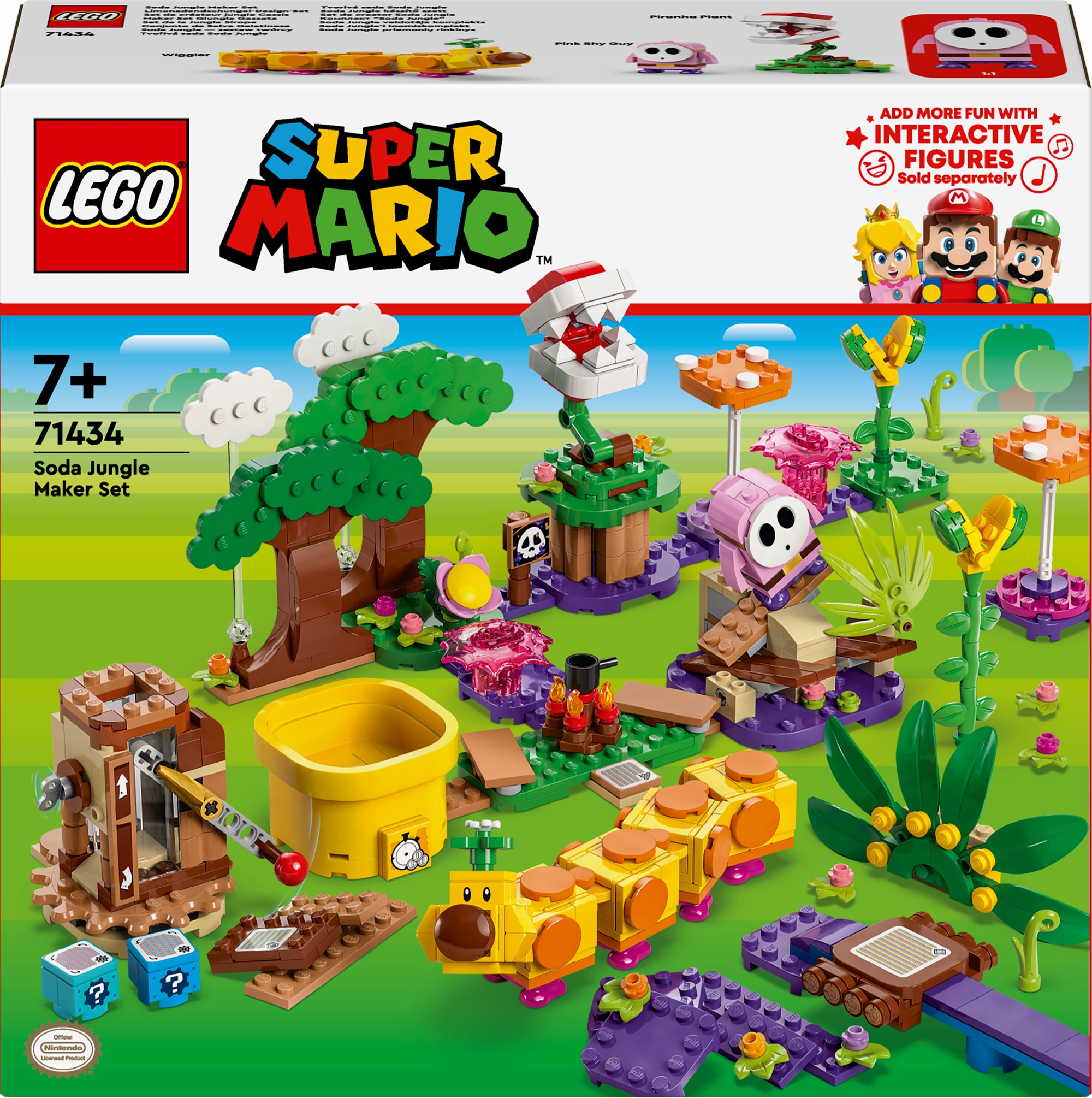 Lego Mario 71434 Soda Jungle – sada tvůrců