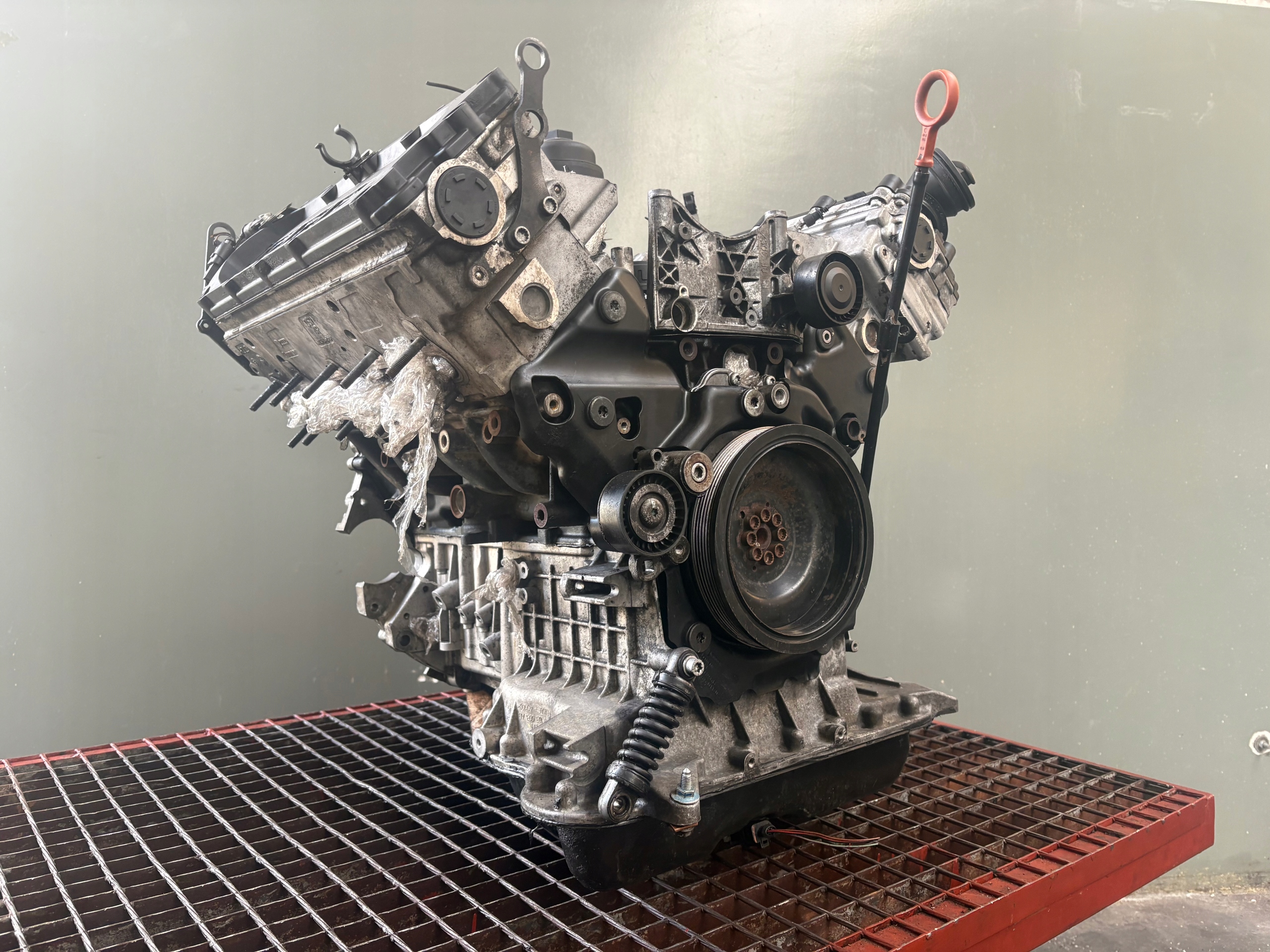 engine DIESEL- pillar AUDI Q7 4.2 TDI 2007 BTR 006116