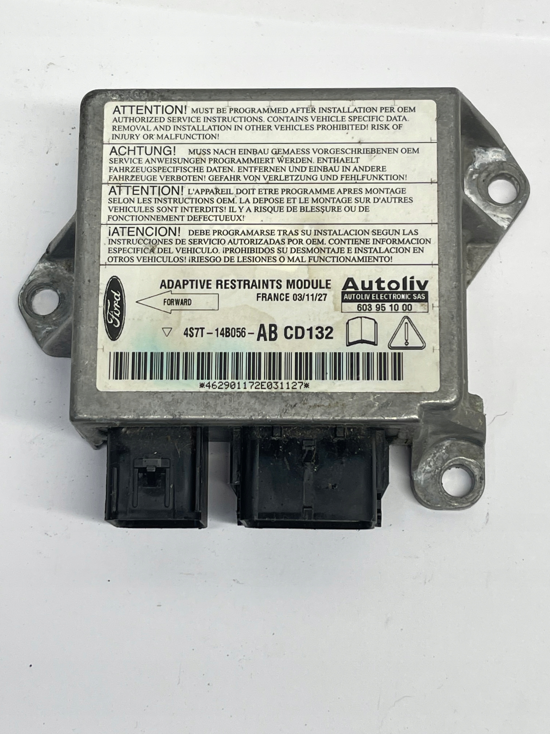 modulo airbag Ford OE 4S7T14B056AB