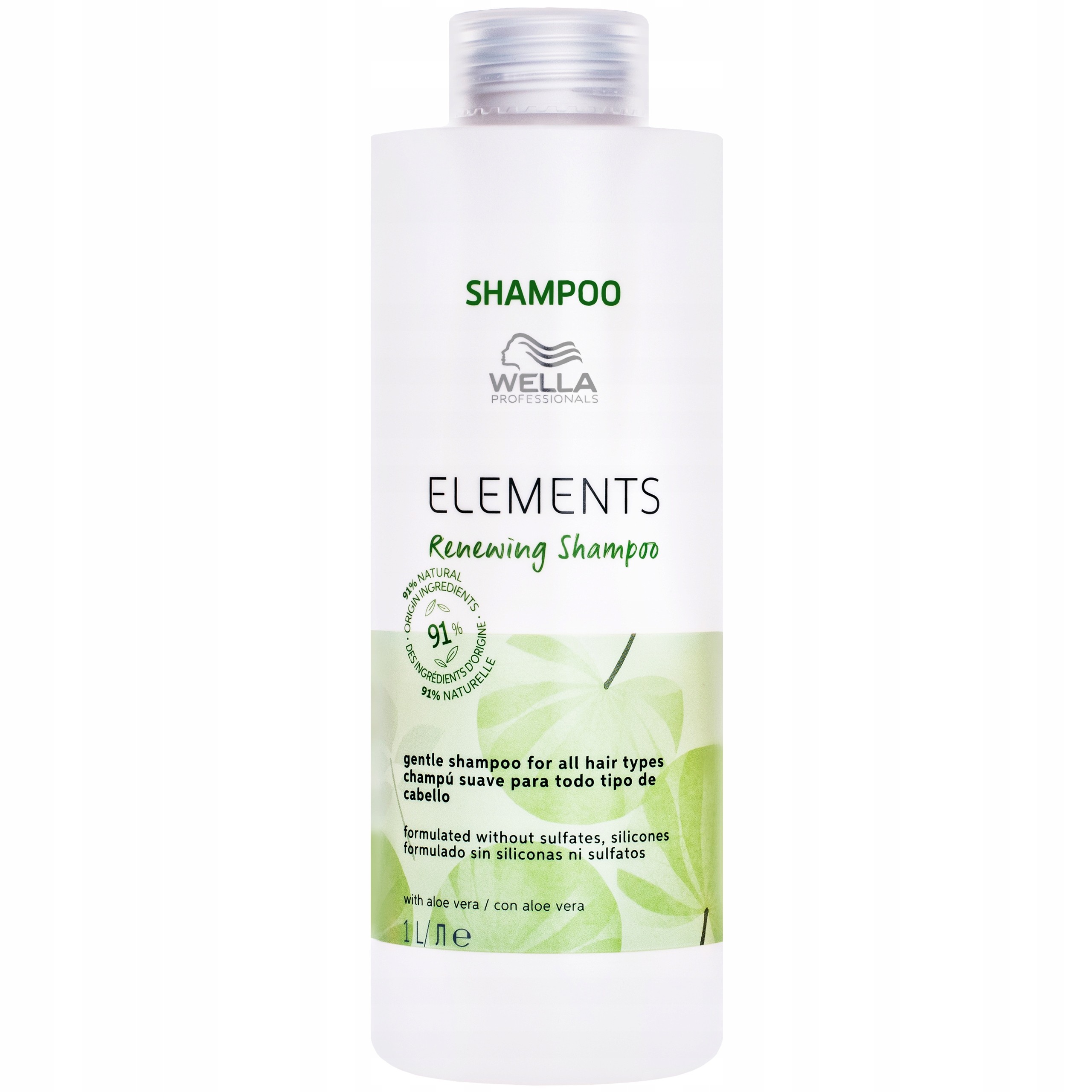 Delikatny szampon Wella Elements Renewing odżywia i wygładza włosy 1000ml