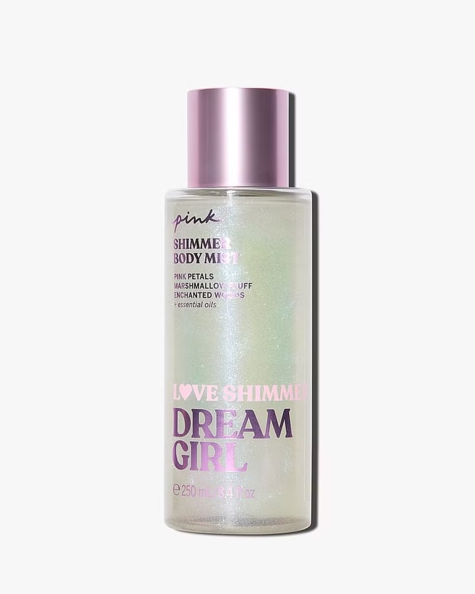 Victoria's Secret Pink Dream Girl se třpytkami tělový sprej 250ml