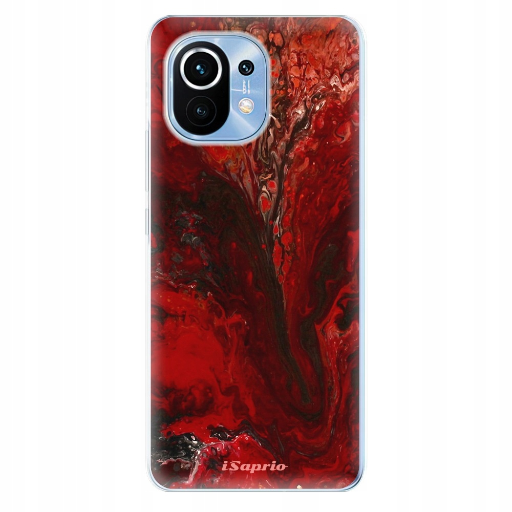 Silikonowe etui iSaprio RedMarble 17 do Xiaomi Mi 11