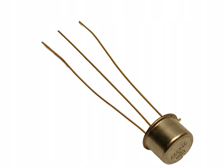 Tranzystor germanowy pozłacany Pnp 2N397 200mA 30V