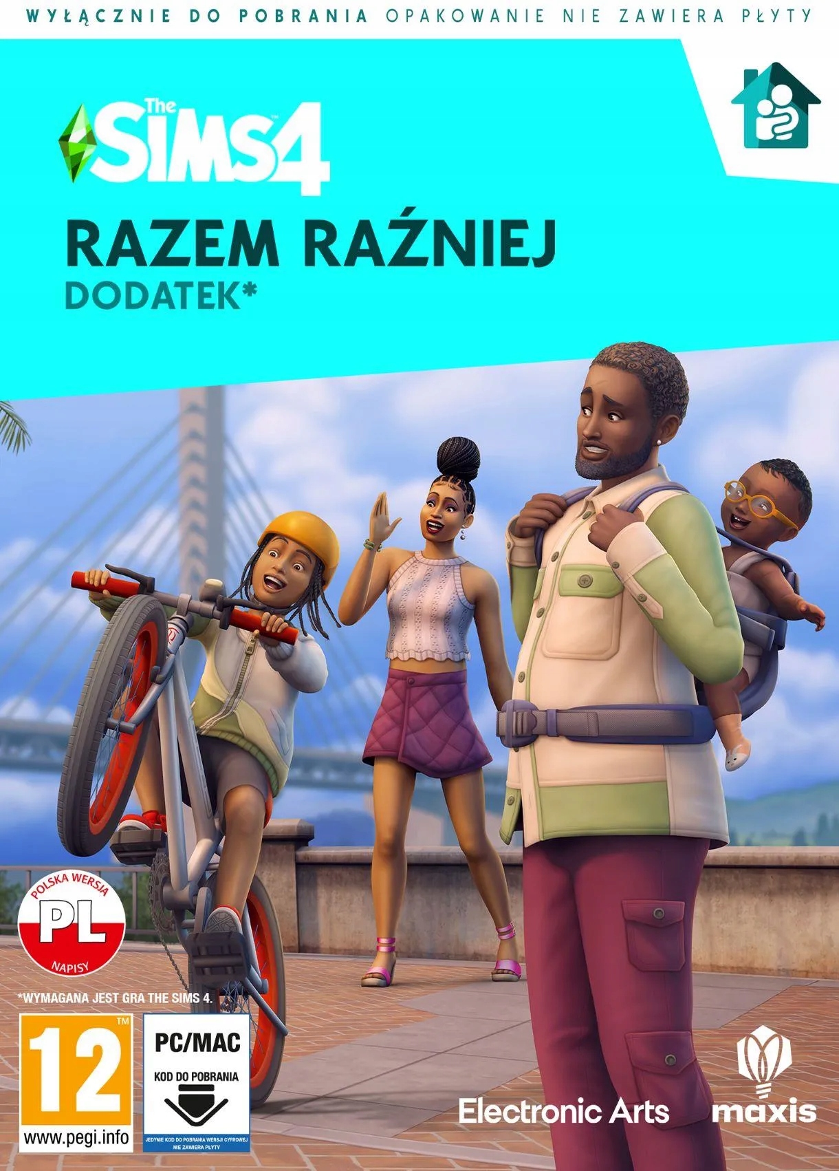 The Sims 4 Razem Razniej Dodatek Pl Pc Origin Klucz