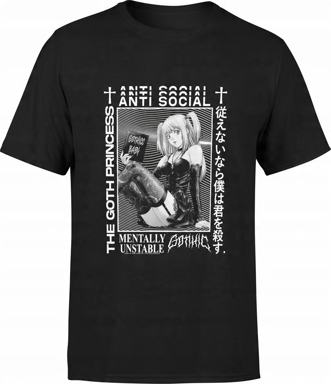 

Koszulka Goth Gothic Męska T-shirt Męski Rozmiar M