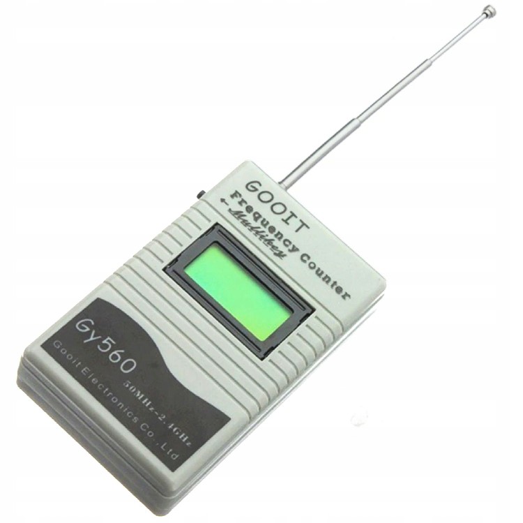 MIERNIK CZĘSTOTLIWOŚCI RADIOWYCH TESTER PILOTÓW ANALIZATOR 50MHz-2.4GHz Marka GAT
