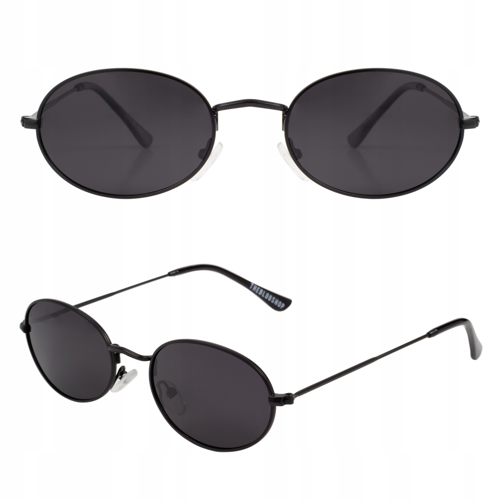 

Okulary owalne vintage Nirvana Kurt Cobain grunge