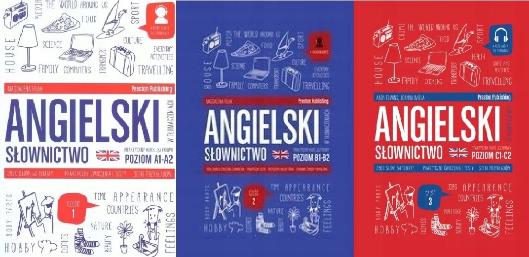 Angielski w tłumaczeniach. Słownictwo 1+2+3