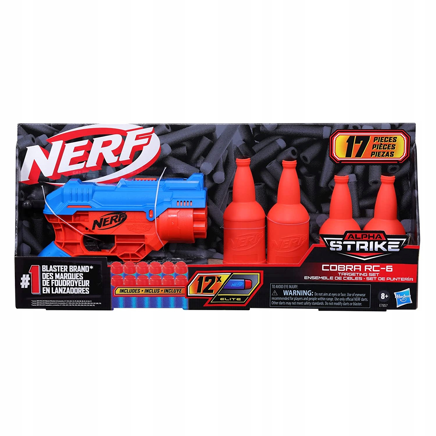 

Hasbro Nerf Alpha Strike Cobra Rc6 E7857 Cele