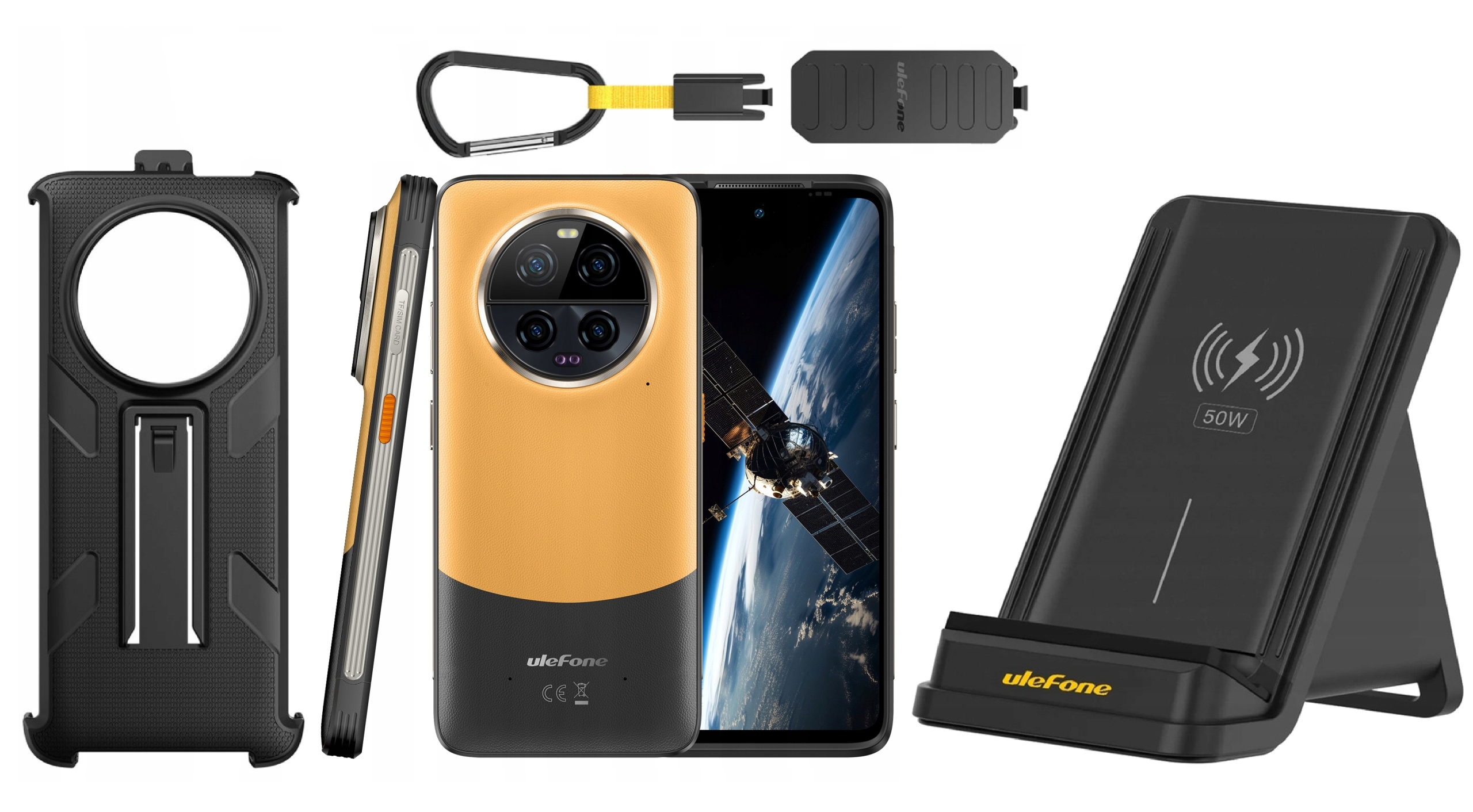 Ulefone Armor 23 Ultra 5G 12GB/512GB 6,78" 120 Hz Bt Etui Ładowarka