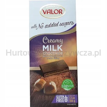 Levně Valor Čokoláda s náplní s příchutí ořechu 100 g