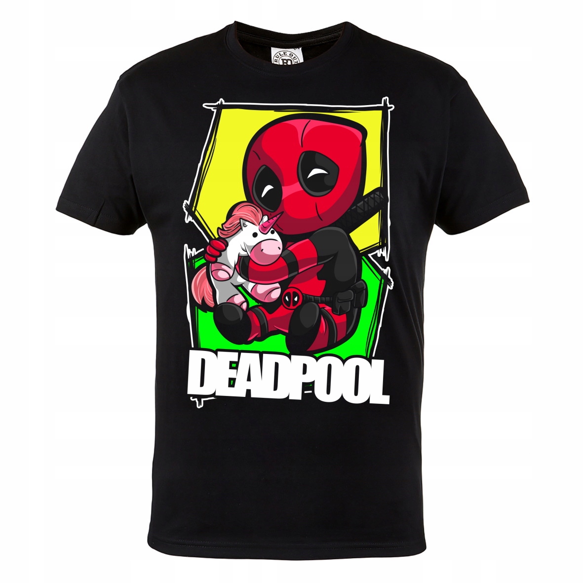 

Męska Koszulka Filmowa Deadpool Unicorn Marvel