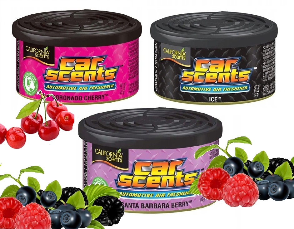 

California Car Scents Cherry Ice Barb Berry Zapach