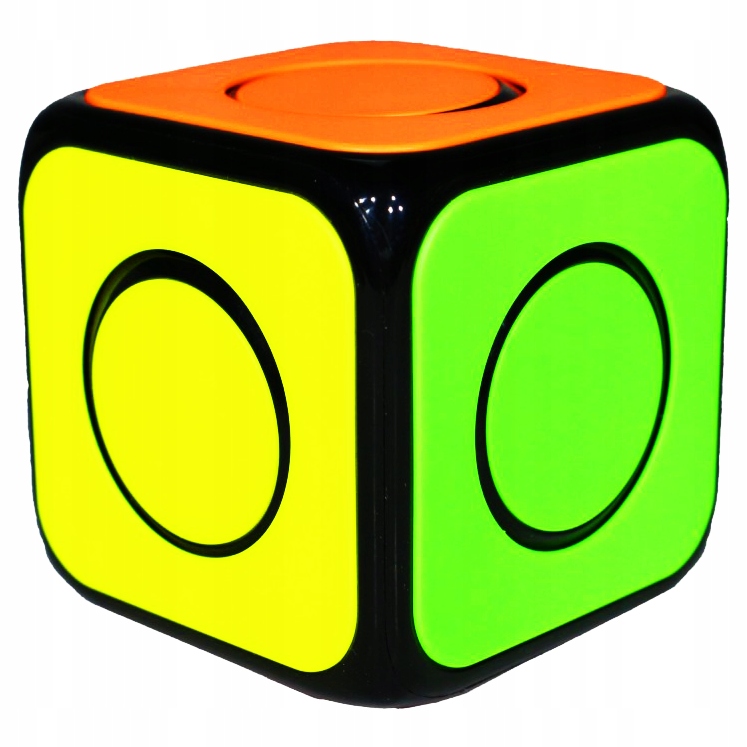 ORIGINÁLNÍ SADA PROFESIONÁLNÍ KOSTKA O2 Spinner SPEED CUBE BLACK RYCHLÁ ...