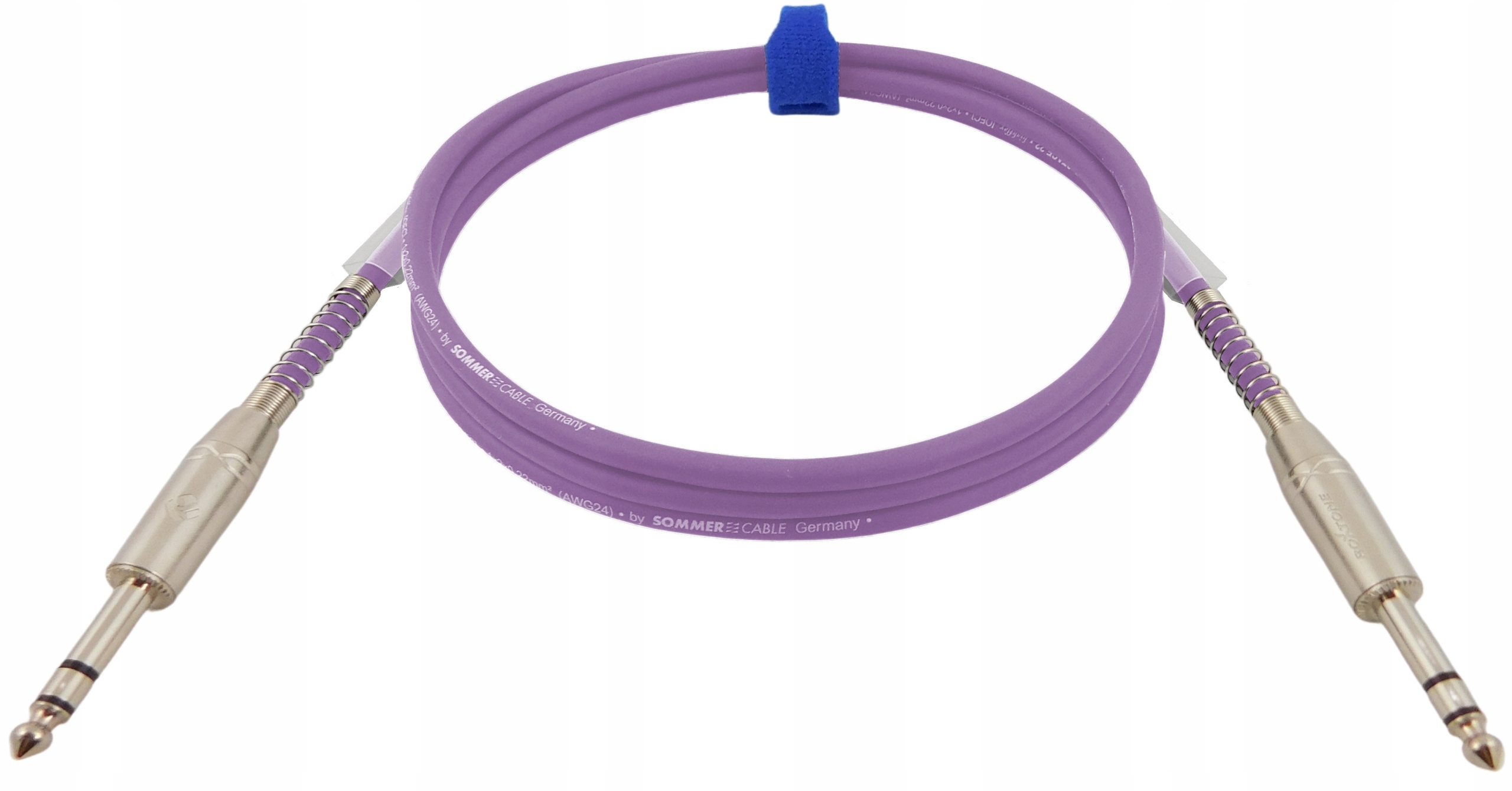 KABEL SOMMER STAGE JACK 6,3mm ROXTONE STEREO 1m