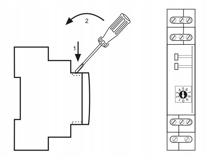 Moduły wejść analogowych MODBUS RTU - MR-AI-1 Stan opakowania oryginalne