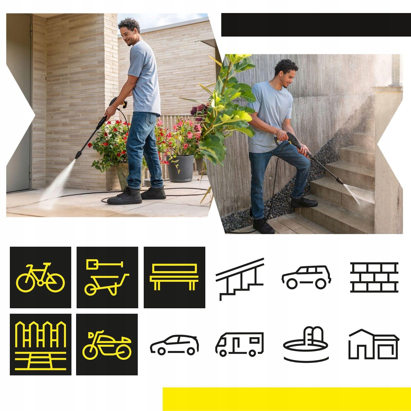 Myjka ciśnieniowa z pianownicą Karcher K2 Premium FJ Home BB 110 bar + płyn Ciśnienie robocze 110 bar