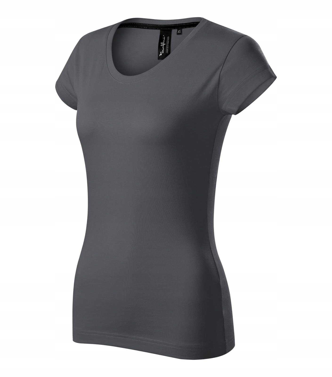 

Kobieca Koszulka premium Bluzka Damska Szara 2XL