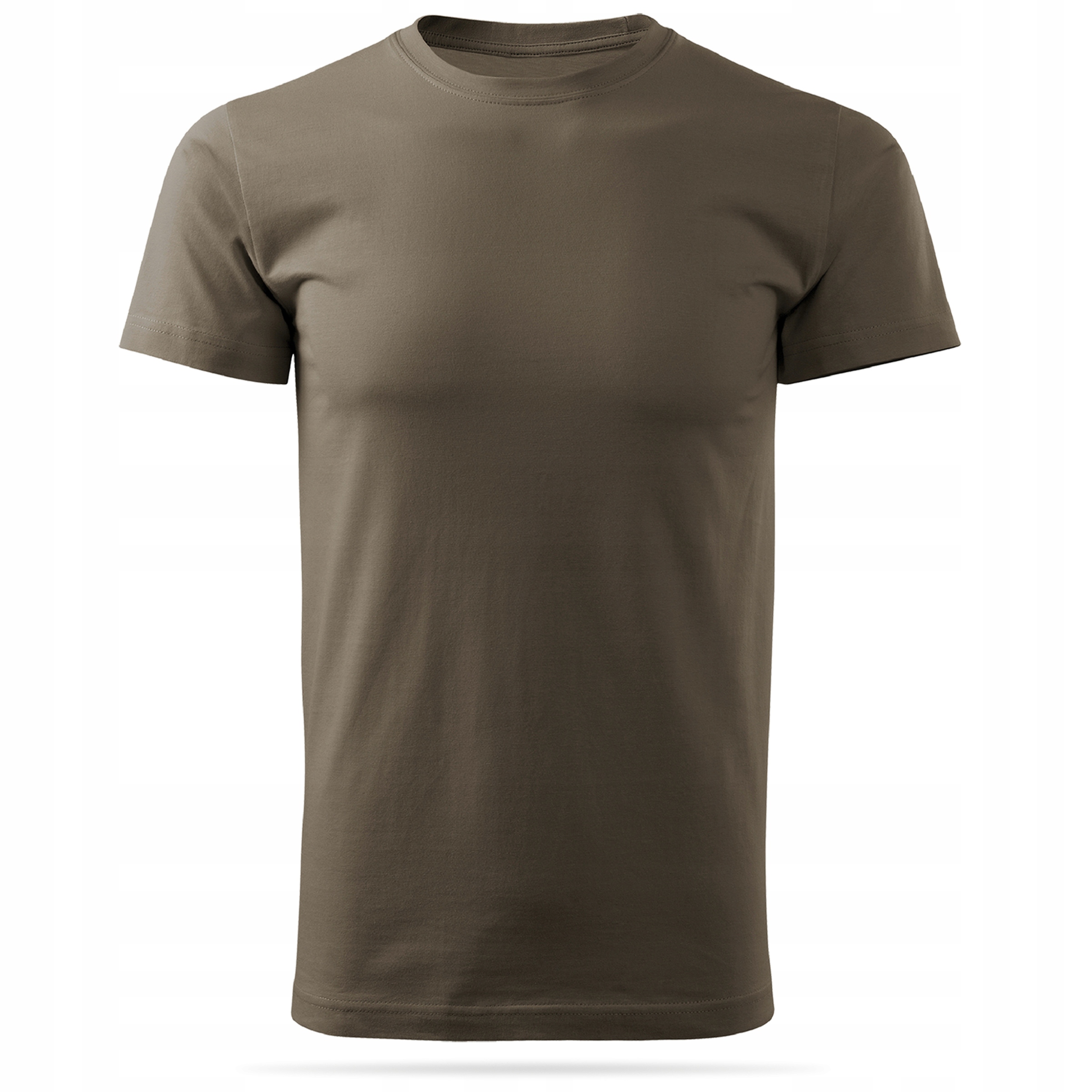 Letnia koszulka wojskowa T-shirt militarny 100% bawełna kolor brązowy XXL