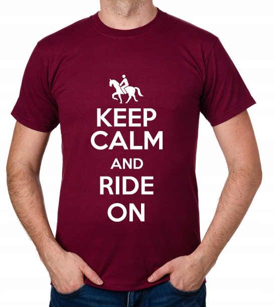 

koszulka Keep Calm And Ride On prezent