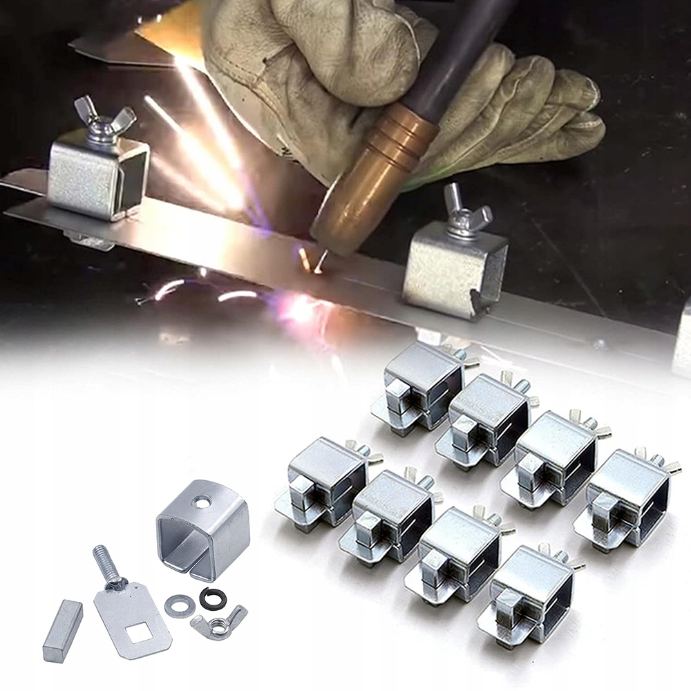 SPAWALNICZY KLIPS MOTYLKOWY ZACISKÓW SPAWALNICZYCH DO SPAWANIA 8SZT Marka inna