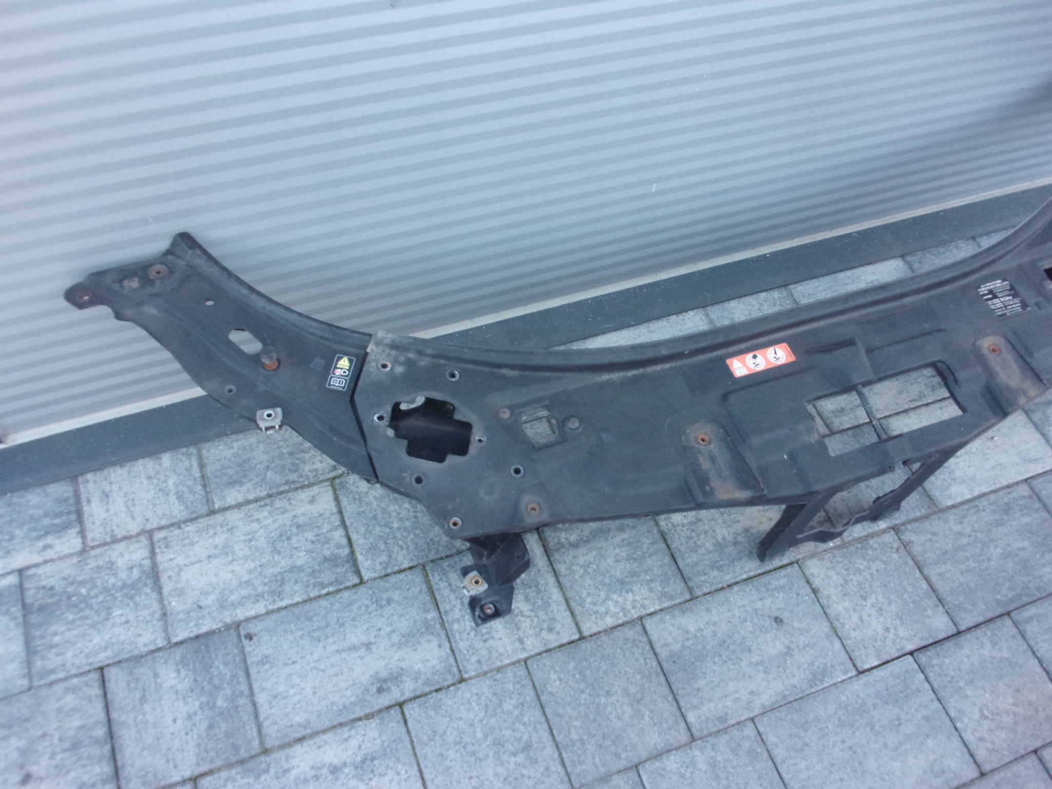 MERCEDES CL 500 CL 216 support panel for radiators A2166200072
