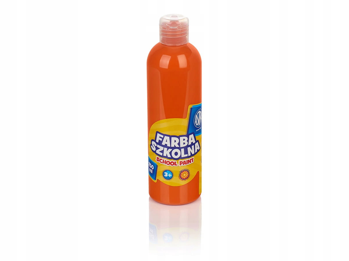 

Farba szkolna 250ml Astra Pomarańczowa 301217023