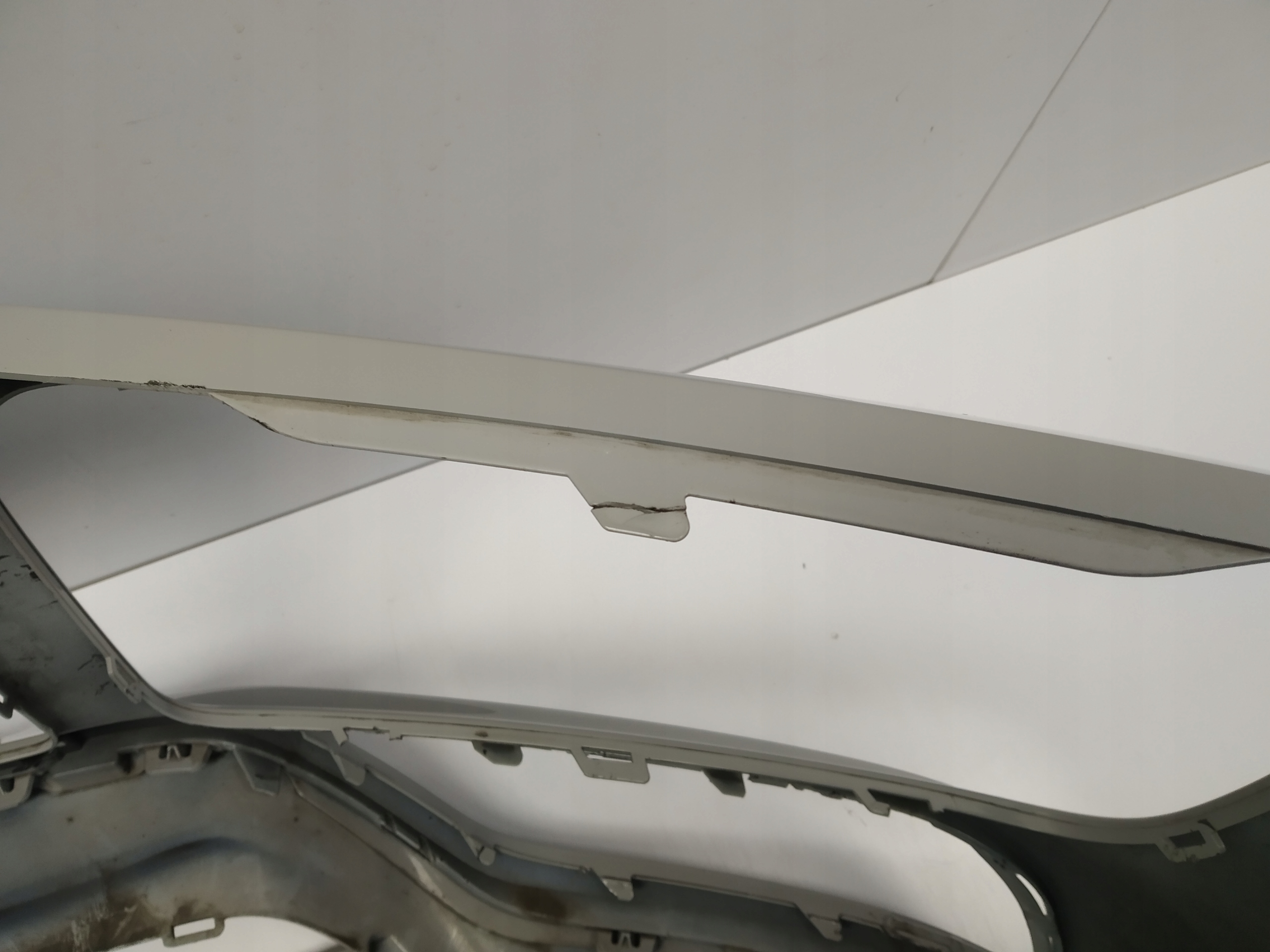 2017r --- Porsche Cayenne III GTS bumper hokej front original grey turbo