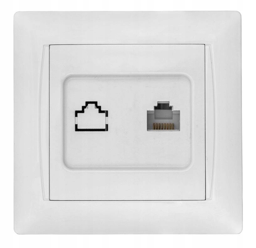 

Kissme Gniazdo Komputerowe RJ45 Lan Internetowe K5