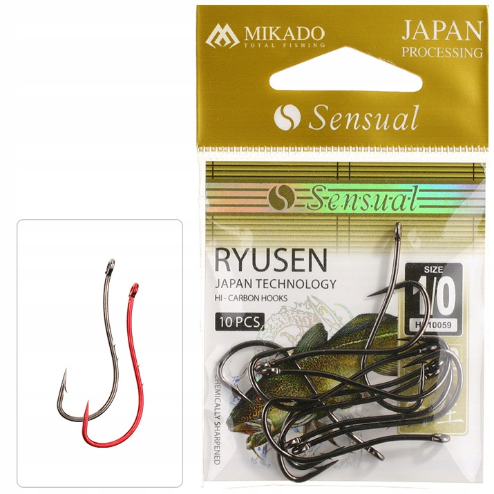 Mikado Háčky Sensual Ryusen S Očkem Červené 2