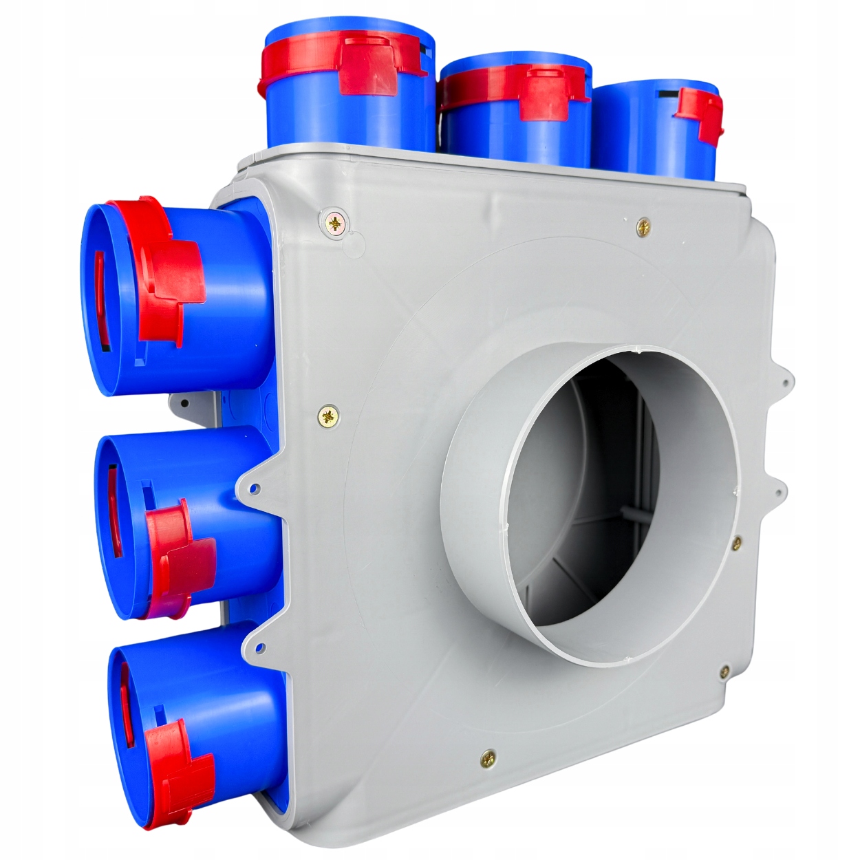 Rozvaděč 6X75/160 Trubkový Rozdělovač Rekuperace Flex