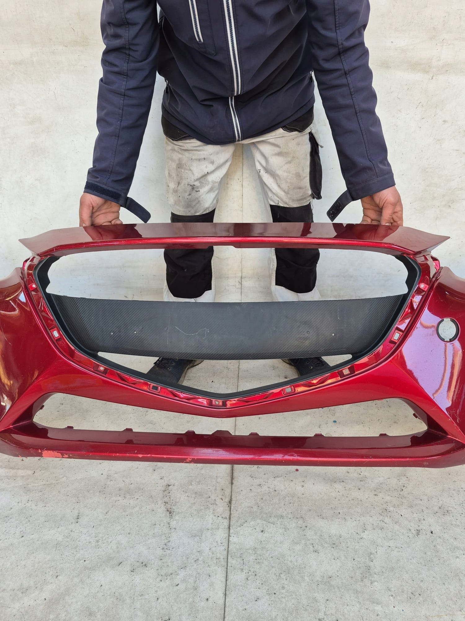 MAZDA 2 III 14-19 bumper front front