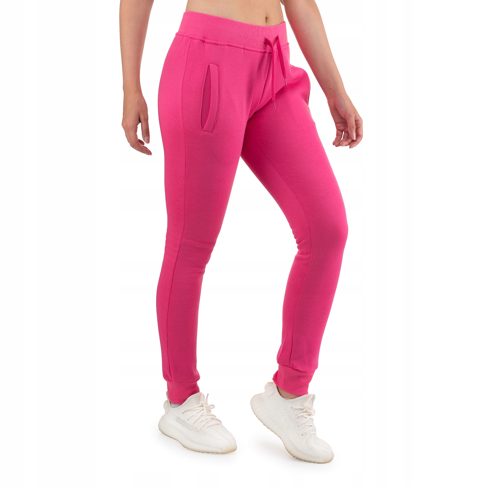 CK01 roz. XL DAMSKIE SPODNIE DRESOWE GŁADKIE Marka Fk_fashion