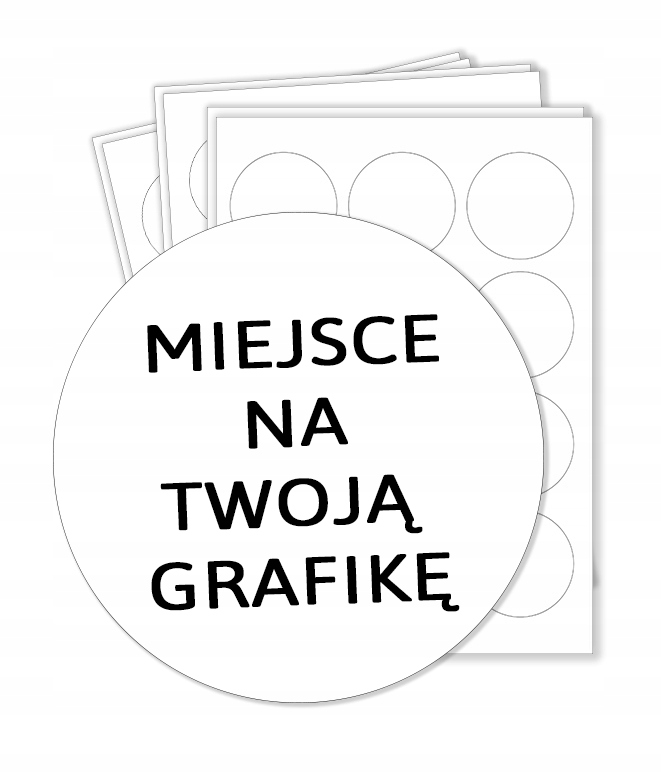 

Etykiety Naklejki Na Zamówienie 60mm 120 Szt