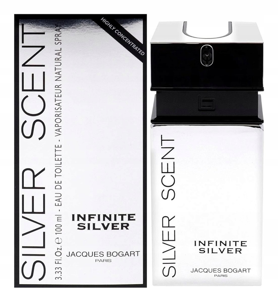 Jacques Bogart Silver Scent Infinite Silver toaletní voda sprej 100 ml