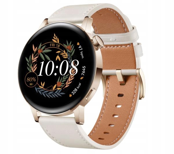 Smartwatch Zegarek Huawei Watch GT 3 42mm GPS AMOLED biały Model Watch GT 3 42mm
