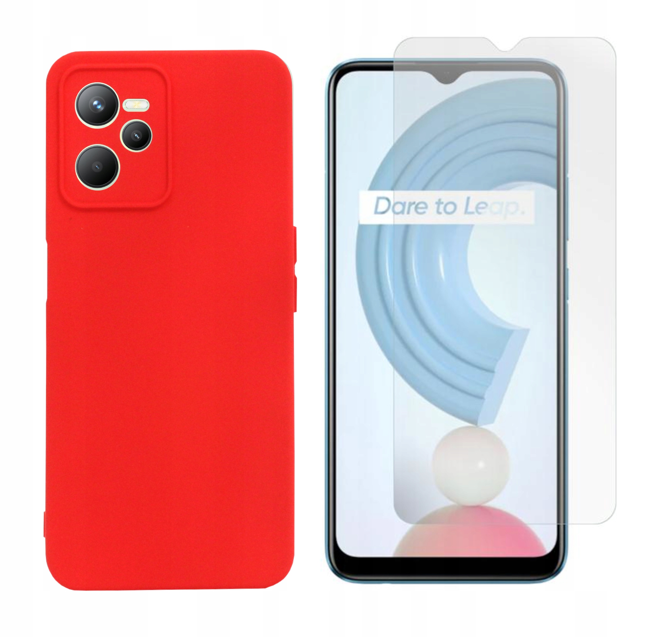 

Etui Silicon Case do Realme C35 RMX3511 cze +szkło