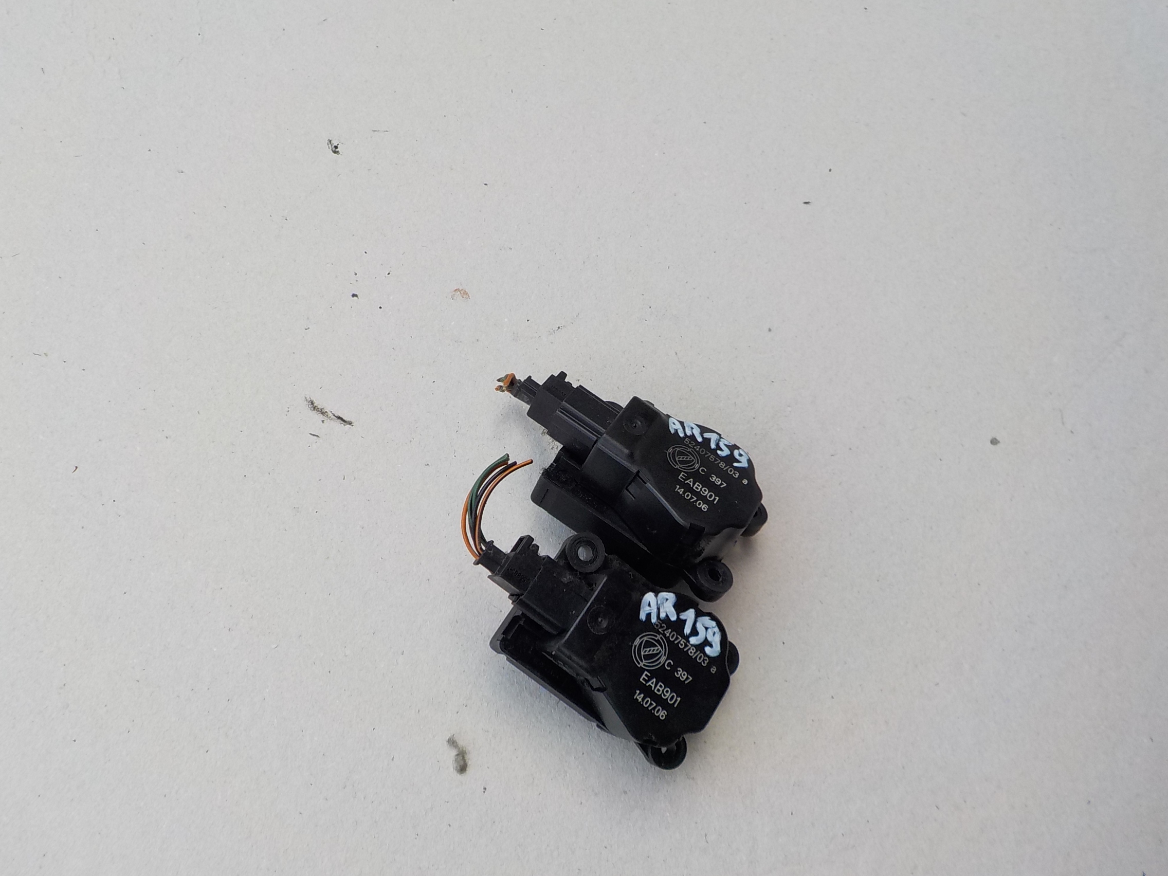 Micro moteur Bloc de chauffage complet alfa romeo 159 52407578