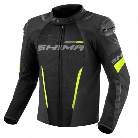 Textilná motocyklová bunda Shima Solid 2.0 Vented Men Fluo XXL