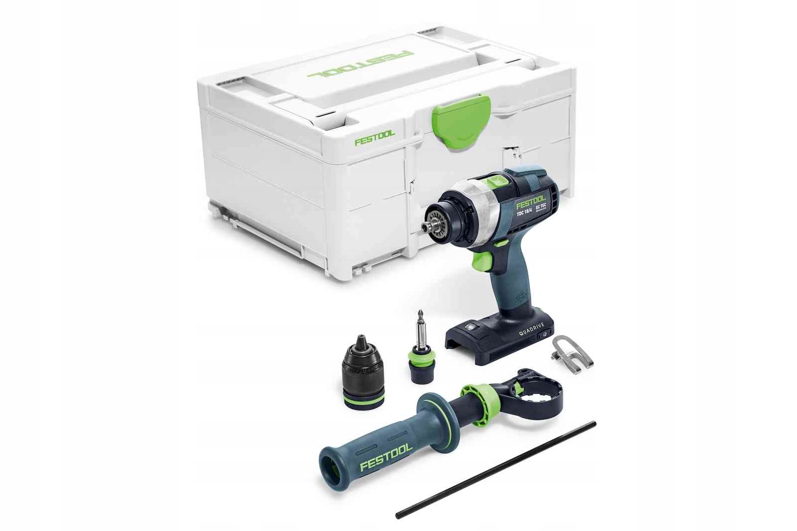 Akumulatorowa Wiertarko-wkrętarka Festool Tdc 18/4-Basic 575601 Bonus