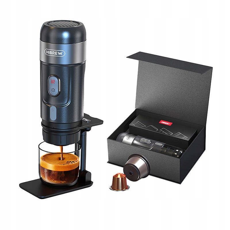 Hibrew Kávovar 3V1 S Puzdrom 80W, Kompaktný Pre Rýchle Varenie