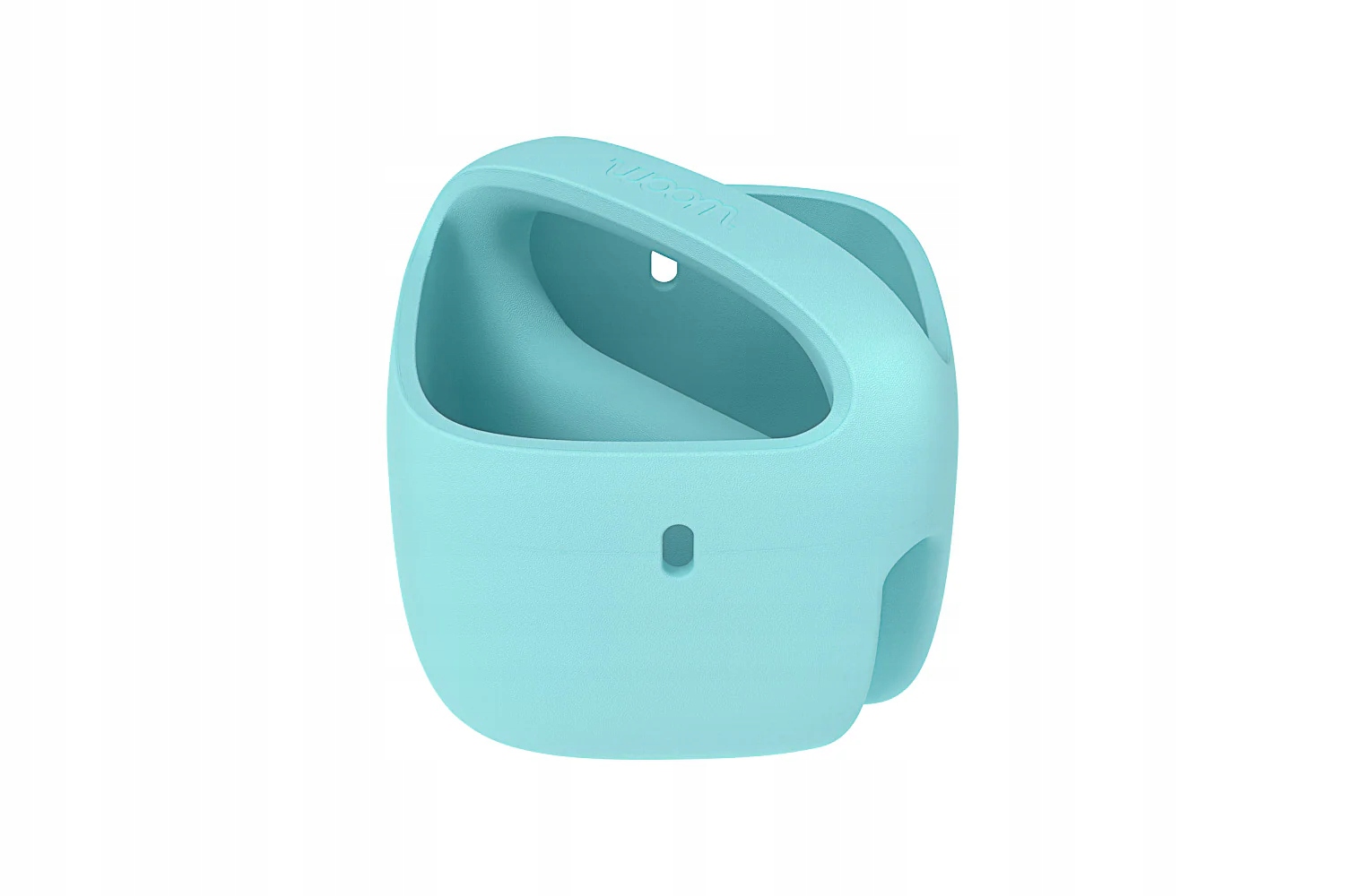 Koszyczek rowerowy dziecięcy Woom Pop Bubble Gum Blue lekki, elastyczny