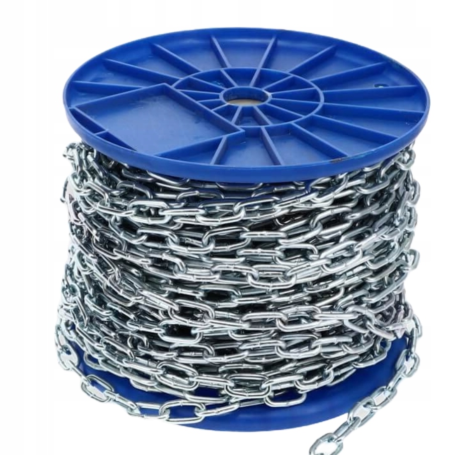 ŁAŃCUCH GOSPODARCZY TECHNICZNY OCYNKOWANY DO HUŚTAWKI 2 MM 100Mb Kod producenta KALG2100M