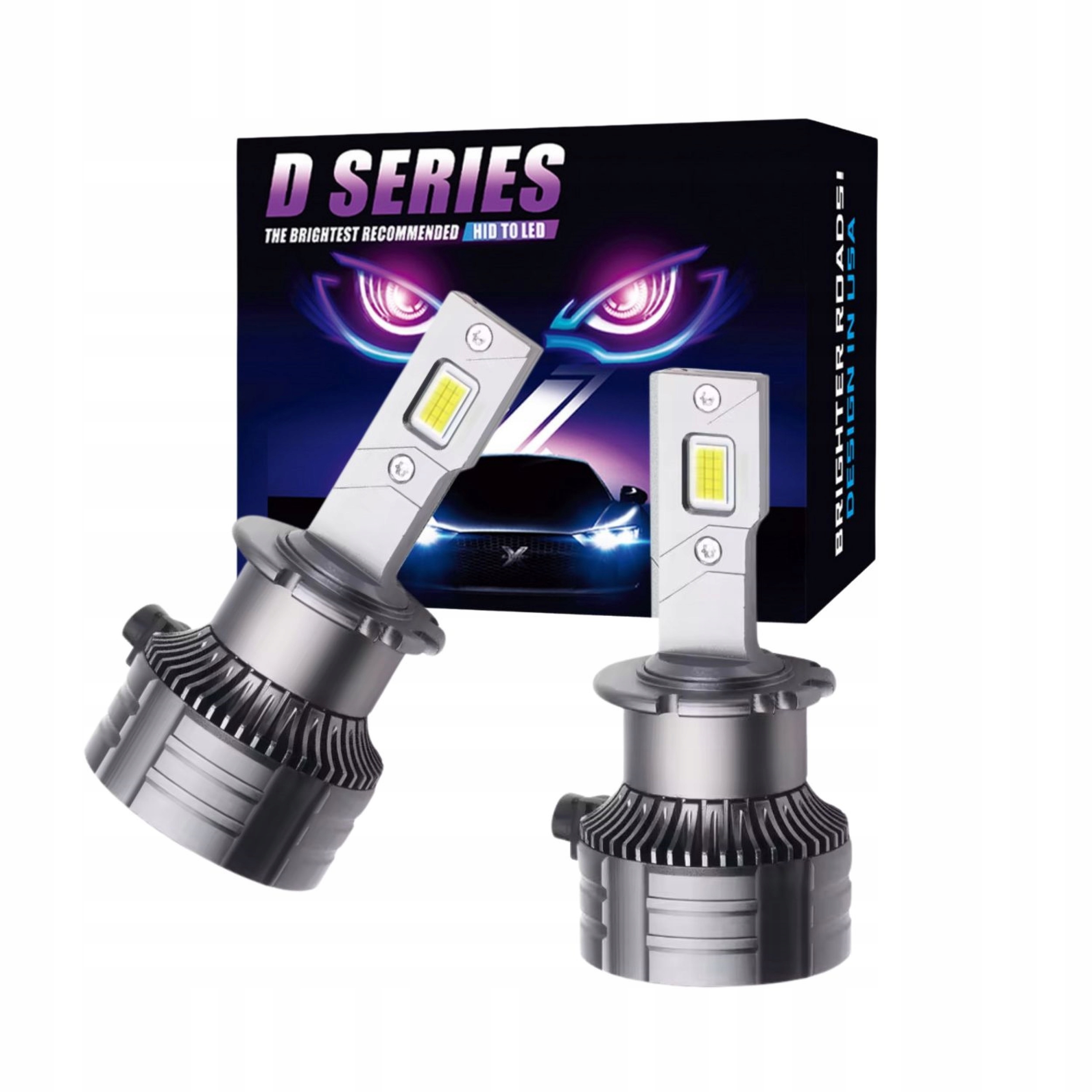 Led Žarovky D4S D4R Apollo D Pro 6500K 28000LM 140W Náhrada Xenónov