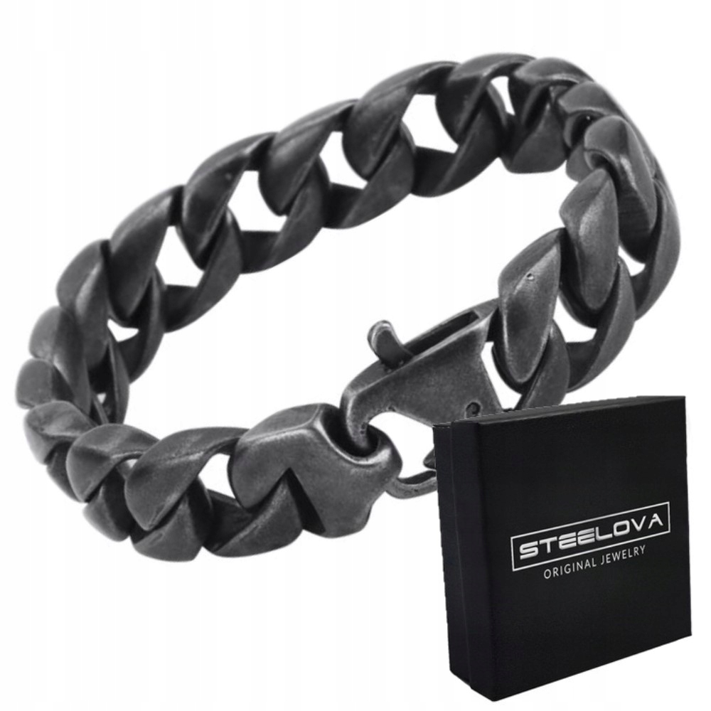 Pancířový Náramek Zestárlé Stříbro Vintage