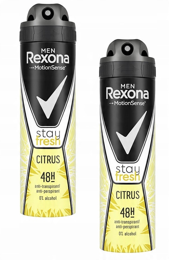 

Rexona Men dezodorant spray Citrus 2 x 150ml