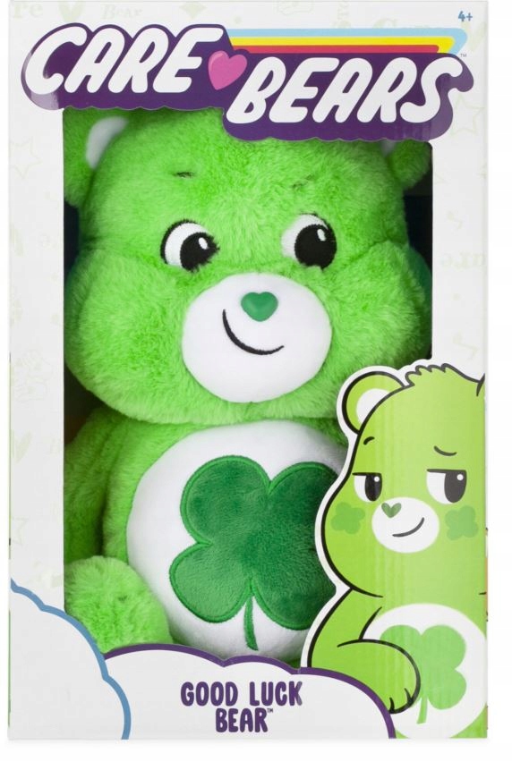 Troskliwe Misie Maskotka zielony miś 35 cm Good Luck 22064