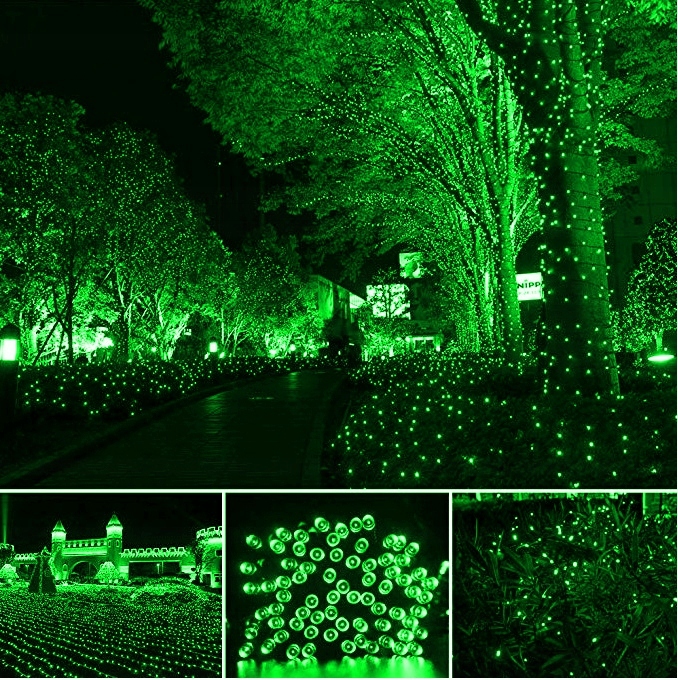 LAMPKI CHOINKOWE LED ZEWNĘTRZNE ZIELONE 100 LED Stan opakowania oryginalne